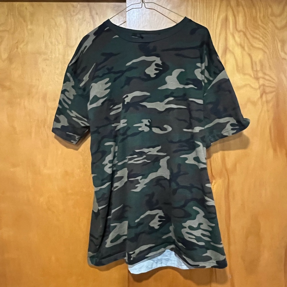 Men's Camouflage Safety T-Shirt